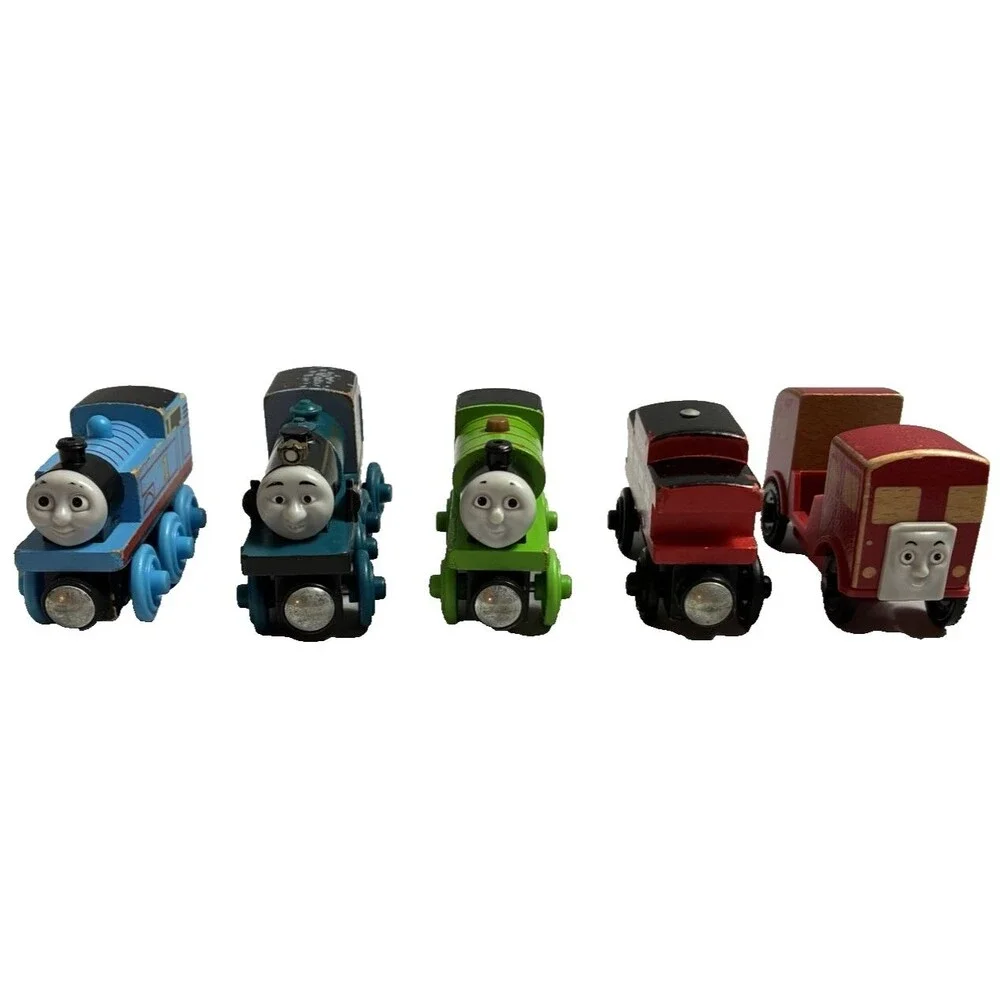 Thomas Friends Wooden Railway Train Lot of 5 Sodor Line Caboose Ferdinand Bertie